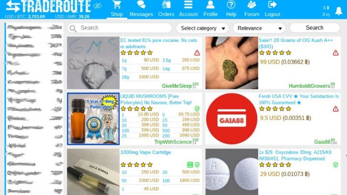 deep web drug url