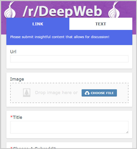 reddit dark web