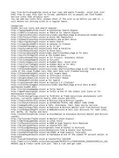 onion links for deep web